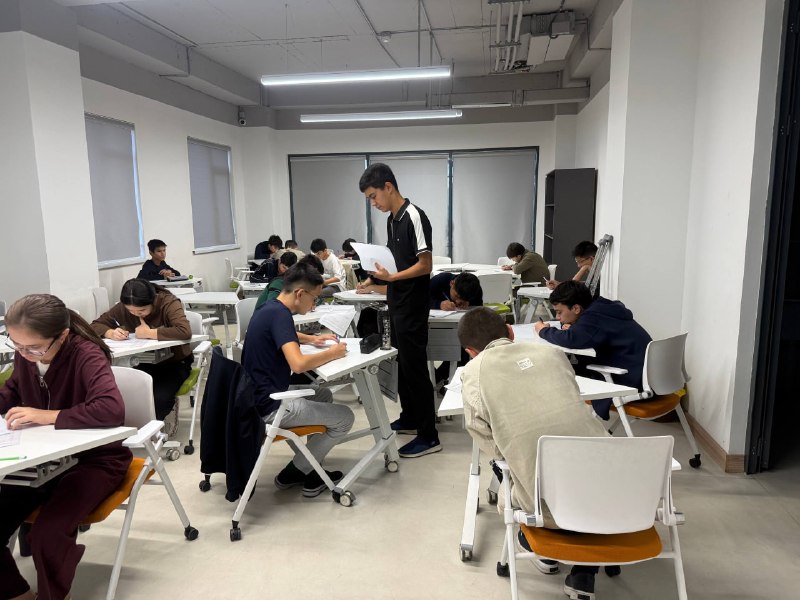 Matematika fanidan olimpiadaga saralash bosqichi o‘tkazildi!